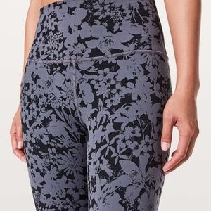 LULULEMON WUNDER UNDER HI RISE EFFLORESCENT NEBULA